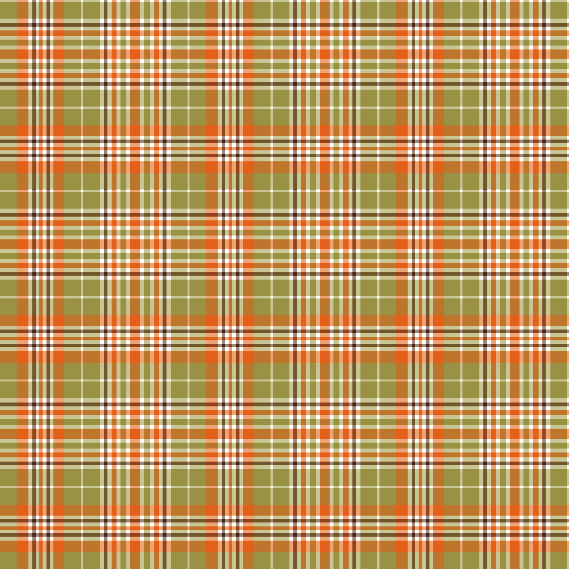 Fall Plaid Pattern 6 Adhesive Vinyl-1