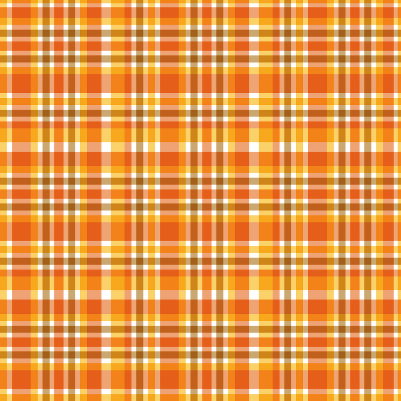 Fall Plaid Pattern 11 Adhesive Vinyl-1