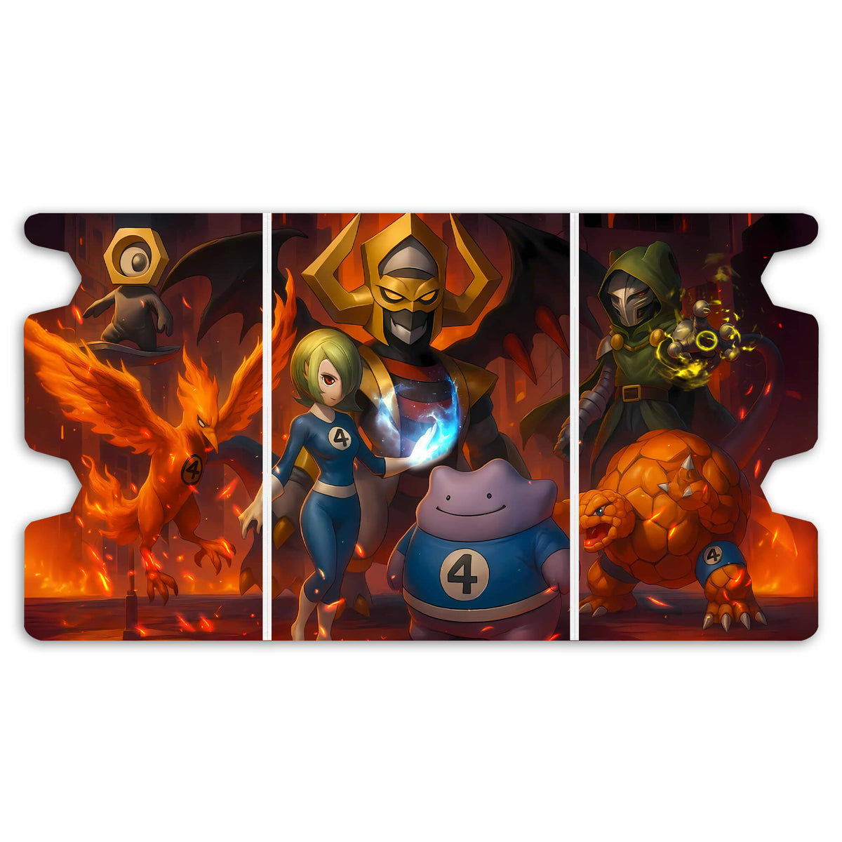 Fantastic 4 x Pokemon - Mach 3 Deck Box-5