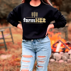 farmHER Unisex Crewneck-1