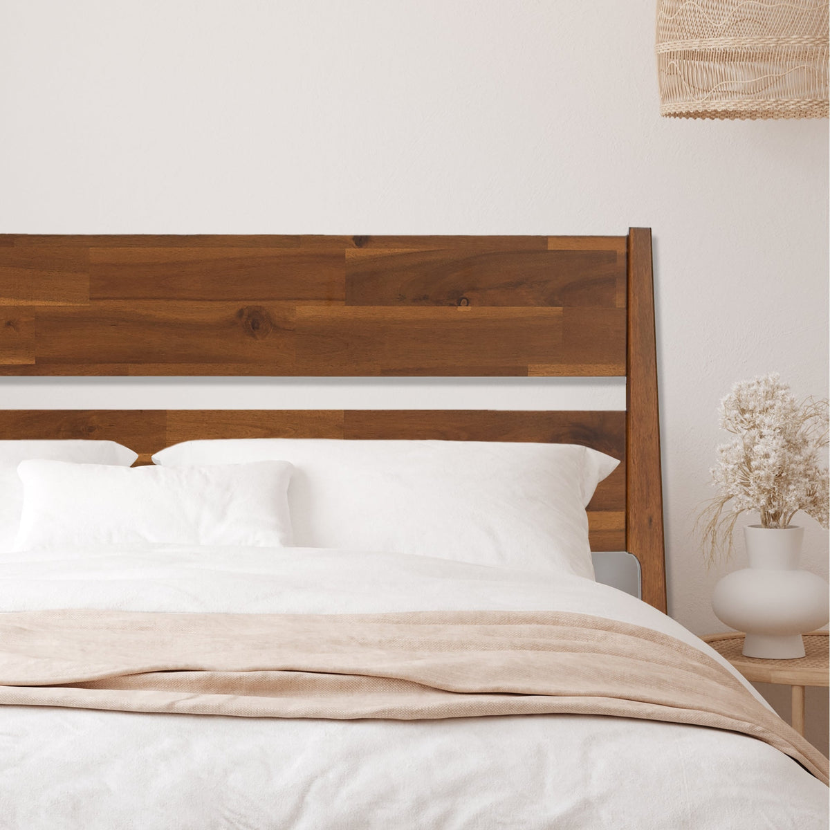 Callisto Solid Wood Bed Frame-16