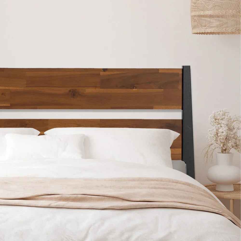 Callisto Solid Wood Bed Frame-6