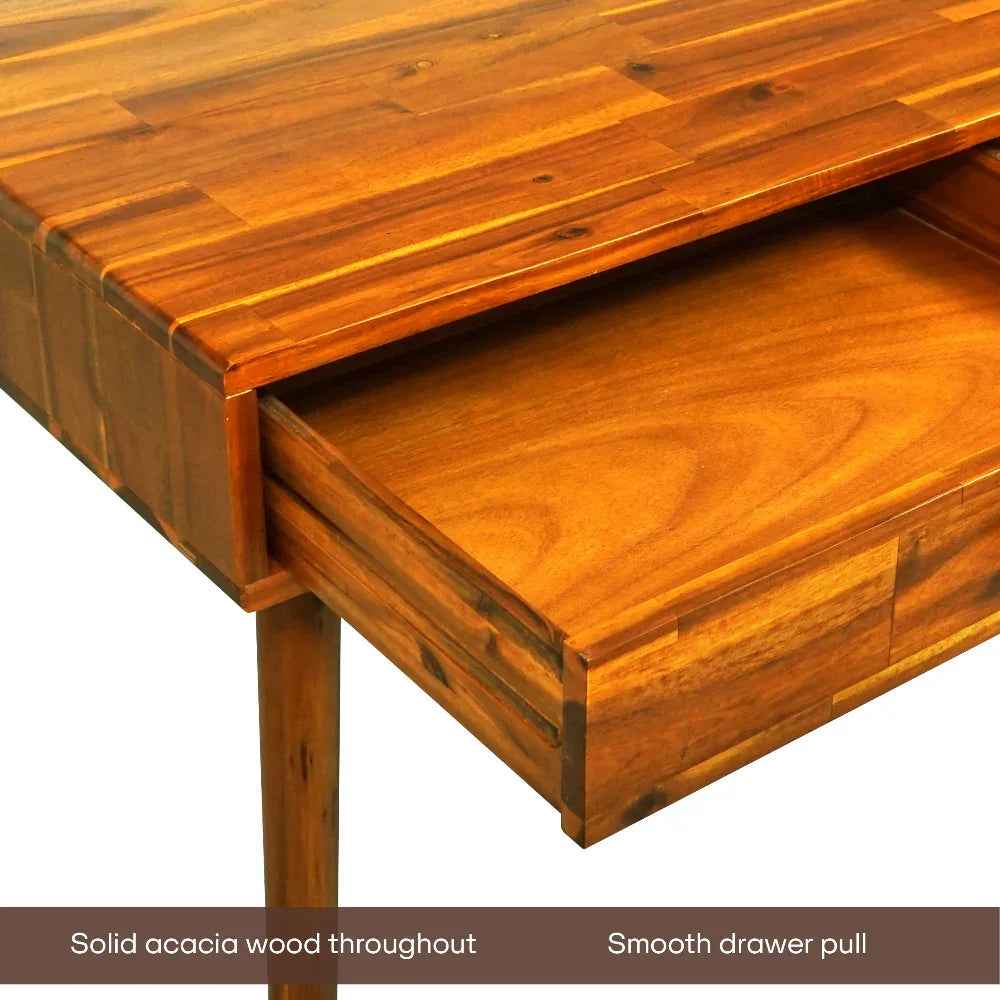 Lagom 48 Inches Solid Wood Desk-6