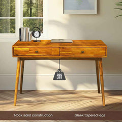 Lagom 48 Inches Solid Wood Desk-5