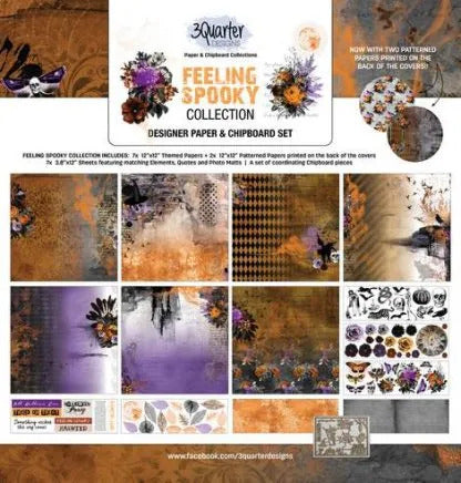 3Quarter Designs - Scrapbook Collection - Feeling Spooky-1