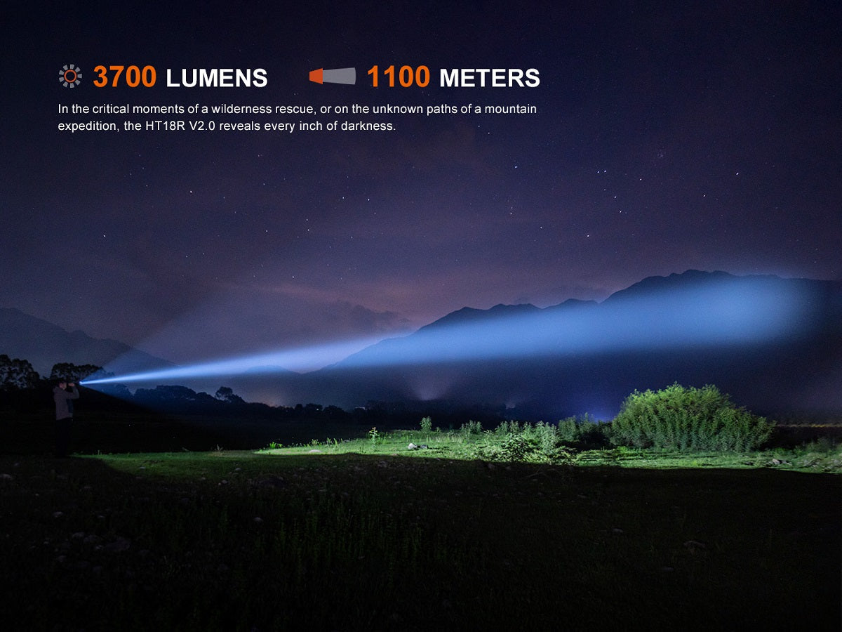 Fenix HT18R V2.0 Long-Distance Flashlight-3