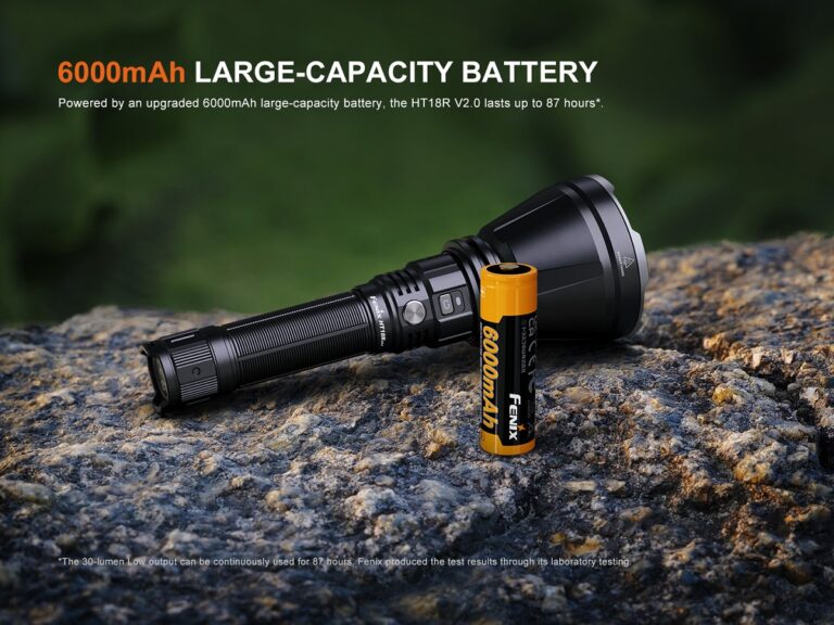 Fenix HT18R V2.0 Long-Distance Flashlight-6