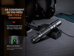 Fenix PD35R Compact Rechargeable Tactical Flashlight-5