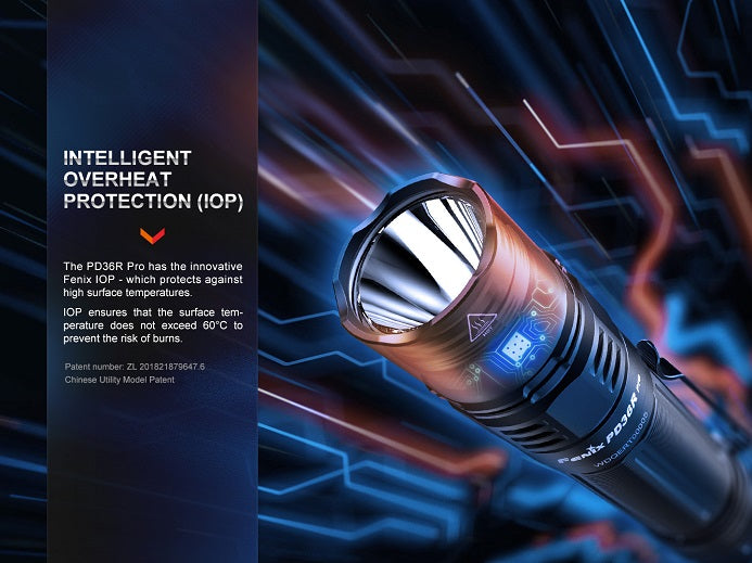 Fenix PD36R Pro Heavy-Duty Rechargeable Tactical Flashlight-7