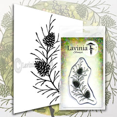 Lavinia Stamp - Fir Cone Branch-2