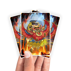 Legendary Fire King Ponix Card Sleeves-2