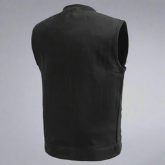 First MFG Co. Men's Motorcycle Twill Vest-5