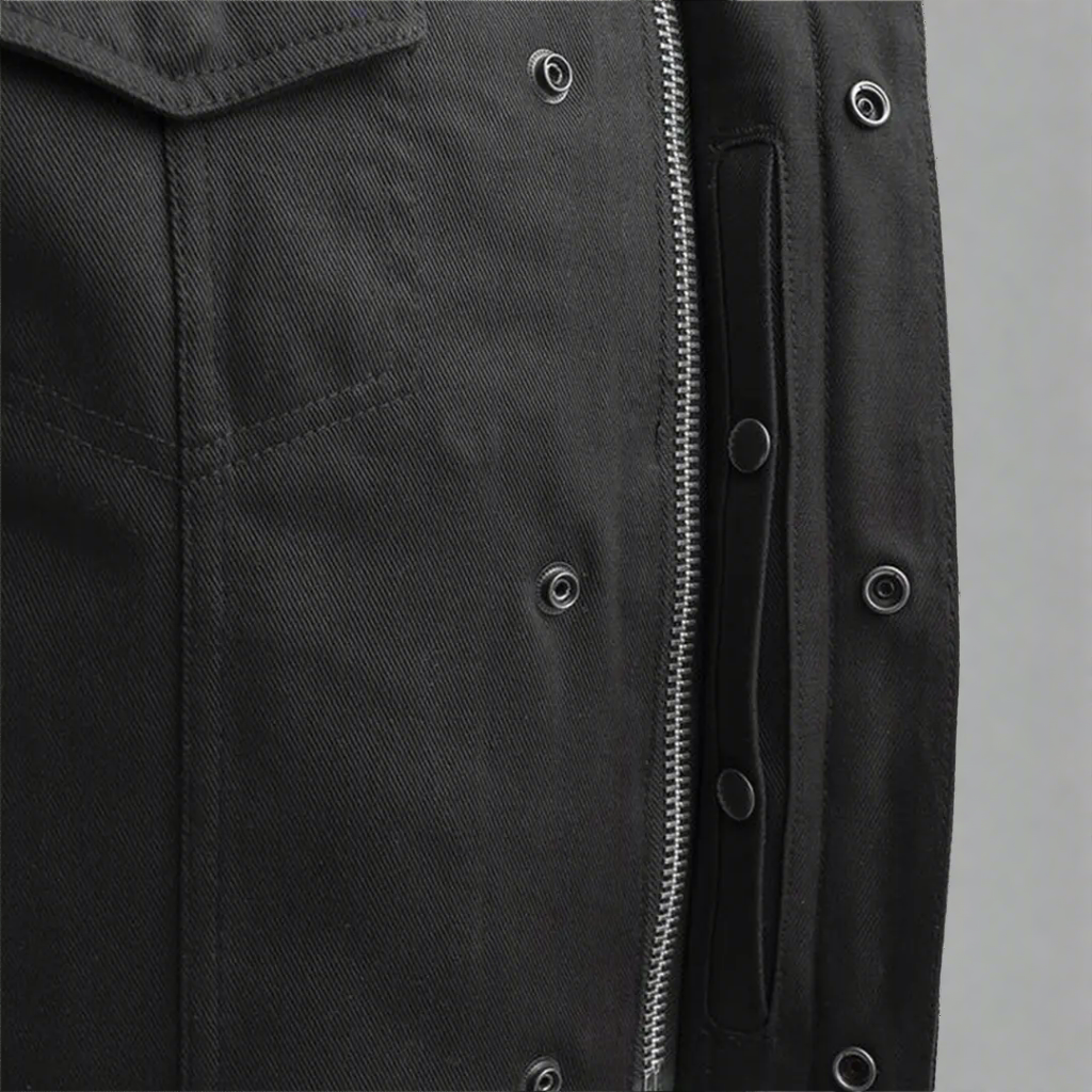 First MFG Co. Men's Motorcycle Twill Vest-6