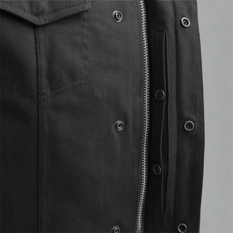 First MFG Co. Men's Motorcycle Twill Vest-6