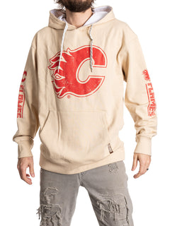 Calgary Flames Vintage Vibes Hoodie-1