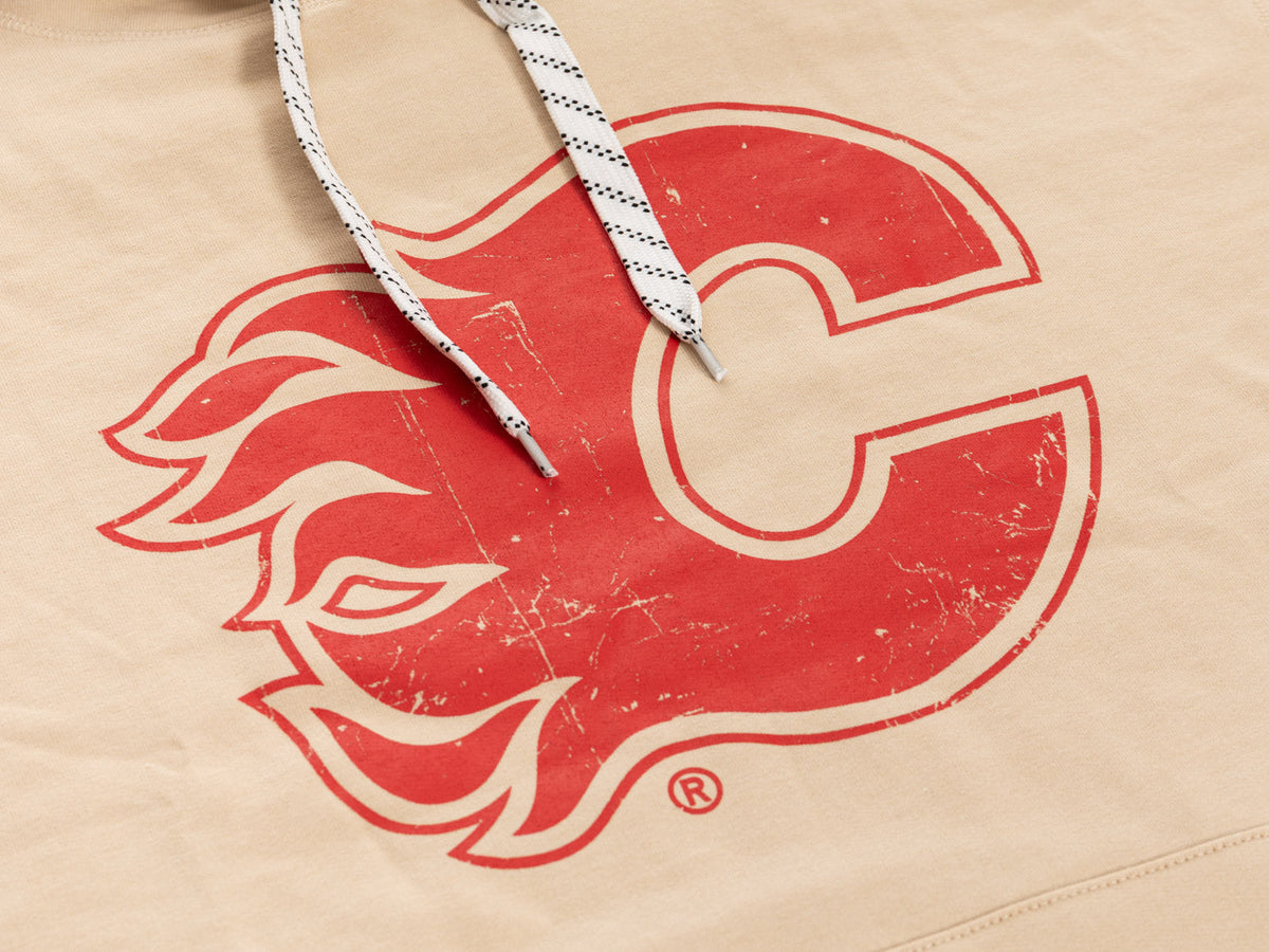 Calgary Flames Vintage Vibes Hoodie-4