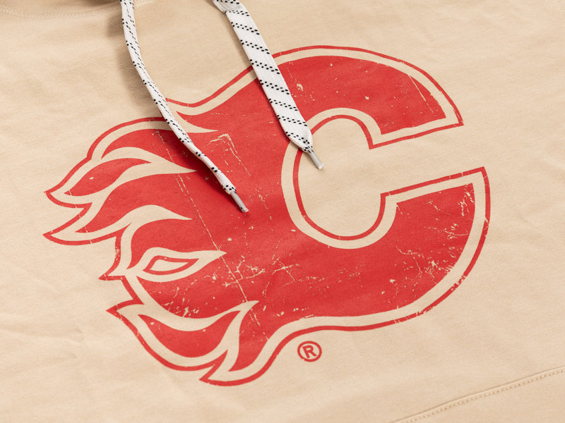 Calgary Flames Vintage Vibes Hoodie-4