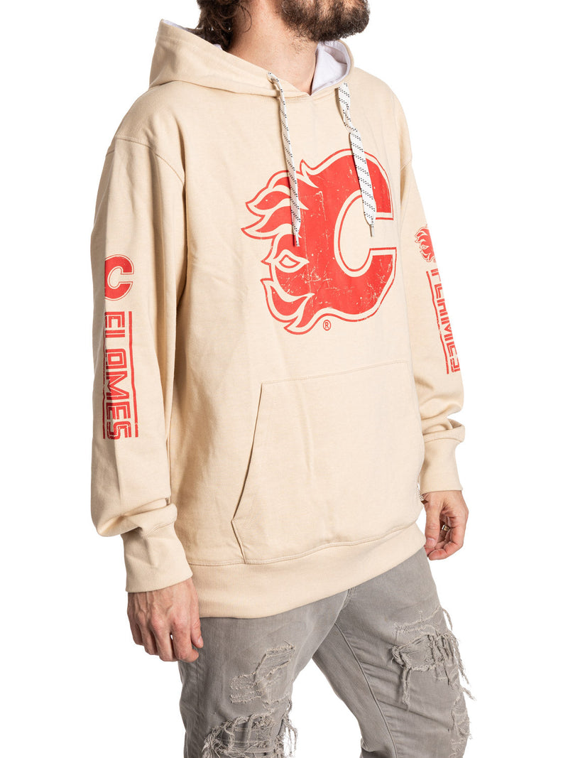 Calgary Flames Vintage Vibes Hoodie-2