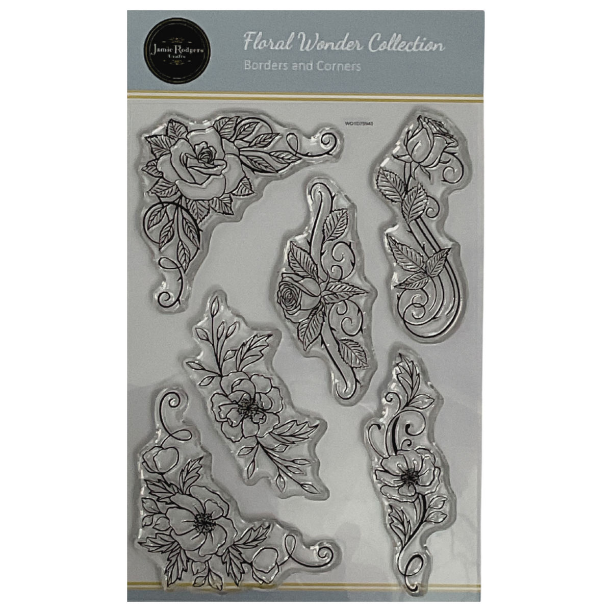 Jamie Rodgers Crafts - Borders and Corners A6 Clear Stamp Set