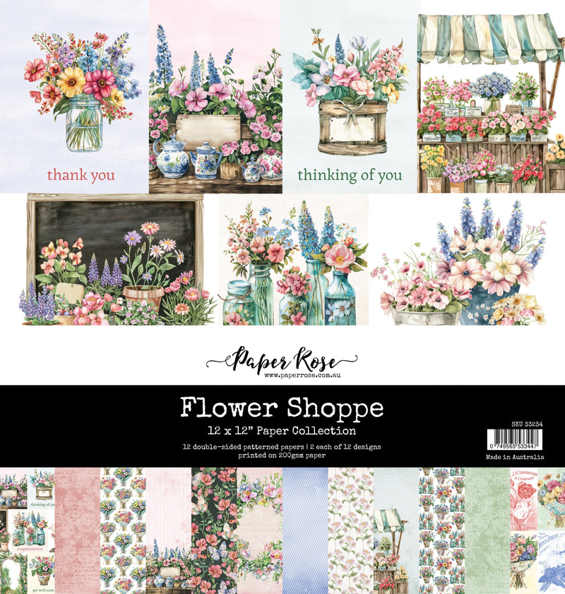 Flower Shoppe 12x12 Paper Collection 33234-1