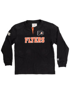 Philadelphia Flyers Long Sleeve Henley-4