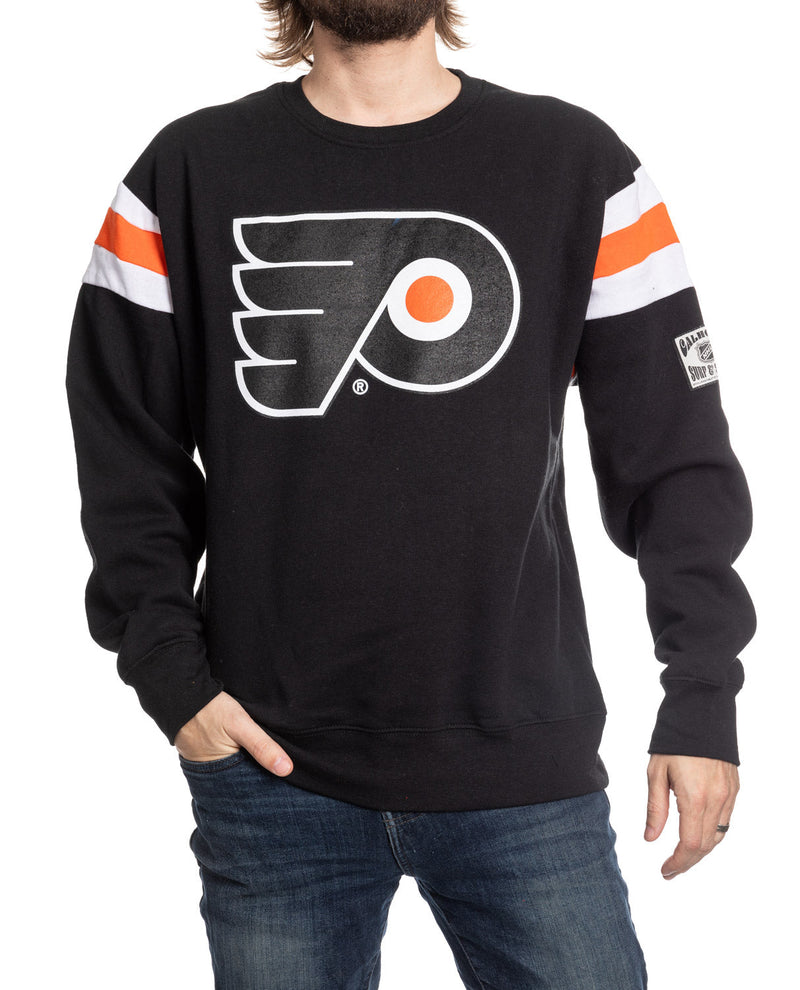 Philadelphia Flyers Varsity Retro Style Crewneck Sweater-1