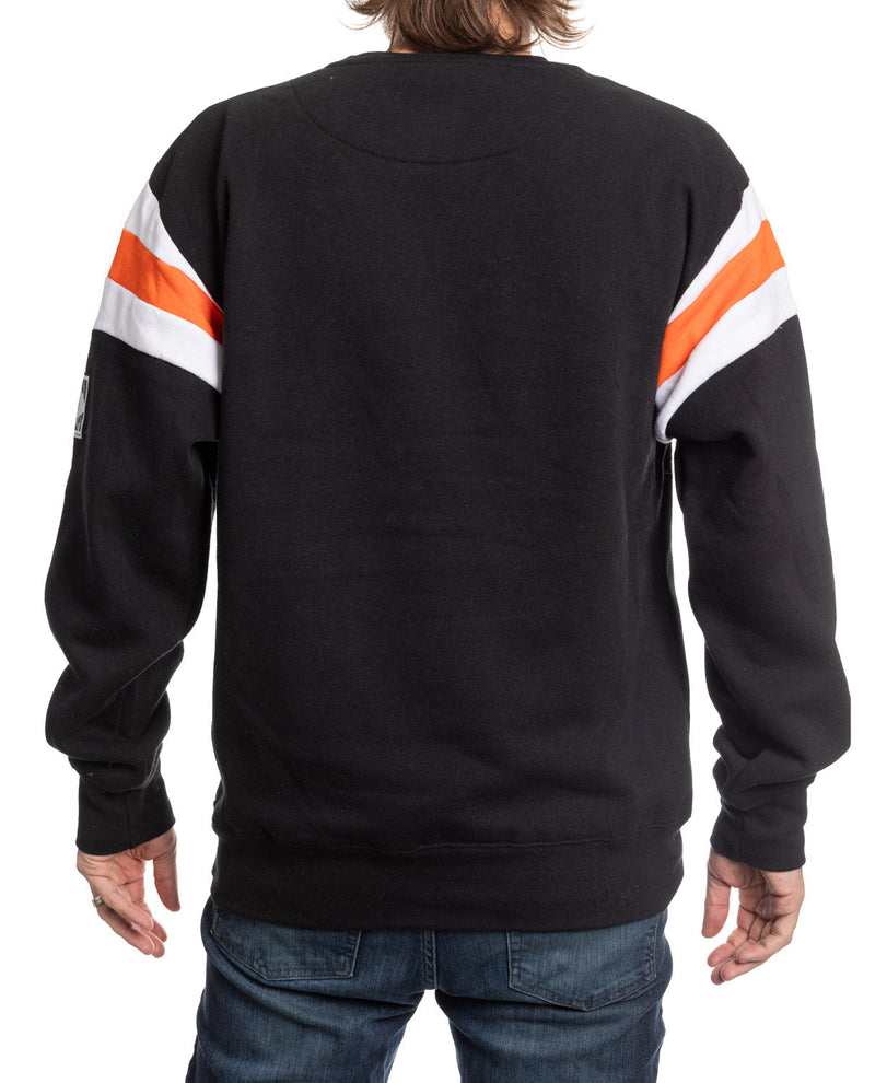 Philadelphia Flyers Varsity Retro Style Crewneck Sweater-3