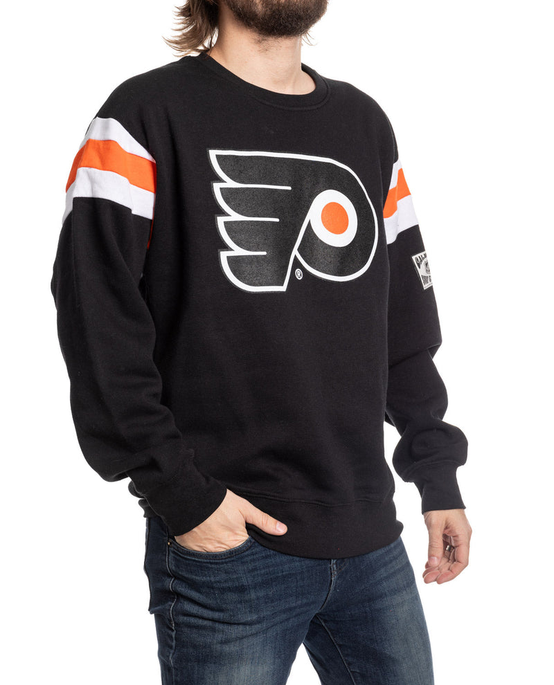 Philadelphia Flyers Varsity Retro Style Crewneck Sweater-2