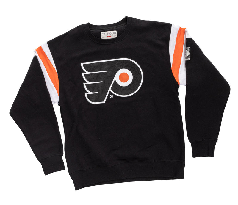 Philadelphia Flyers Varsity Retro Style Crewneck Sweater-5