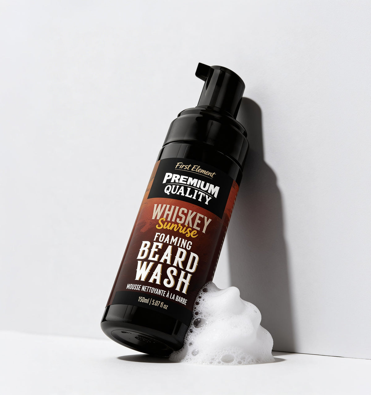 Foaming Beard Wash - Whiskey Sunrise-4