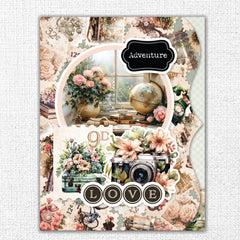 Kit de Mini-Journal de Bricolage "Après-midi au Parc" 8,5" x 11" 34989-2