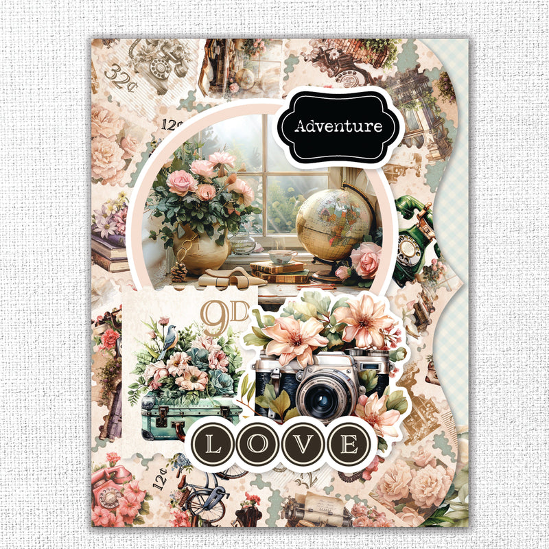 Kit de Mini-Journal de Bricolage "Après-midi au Parc" 8,5" x 11" 34989-2