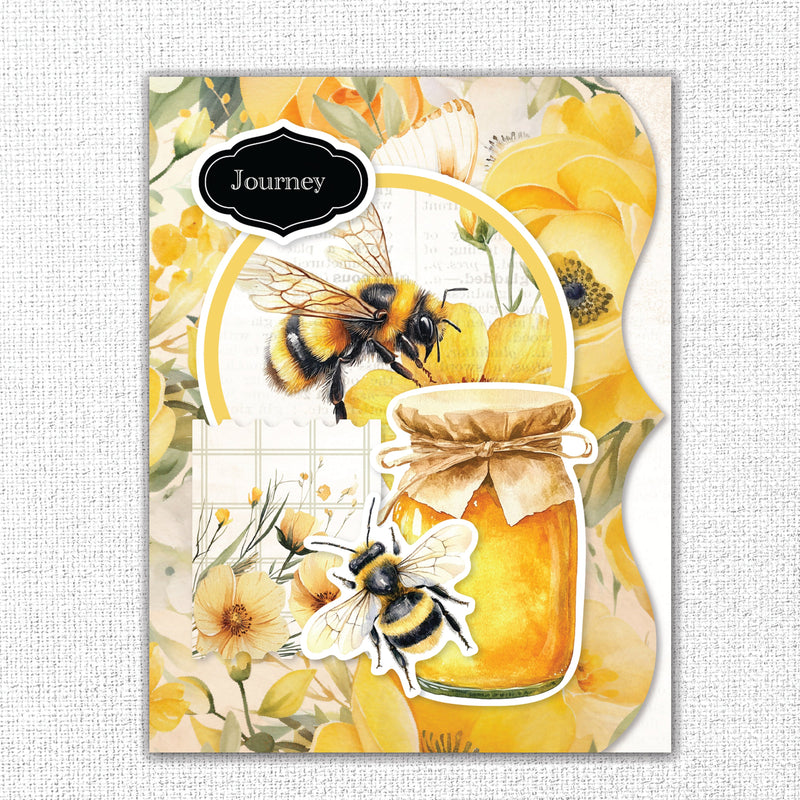 Kit Folio Mini Journal Indésirable 8,5" x 11" Abeilles et Papillons 35013-2