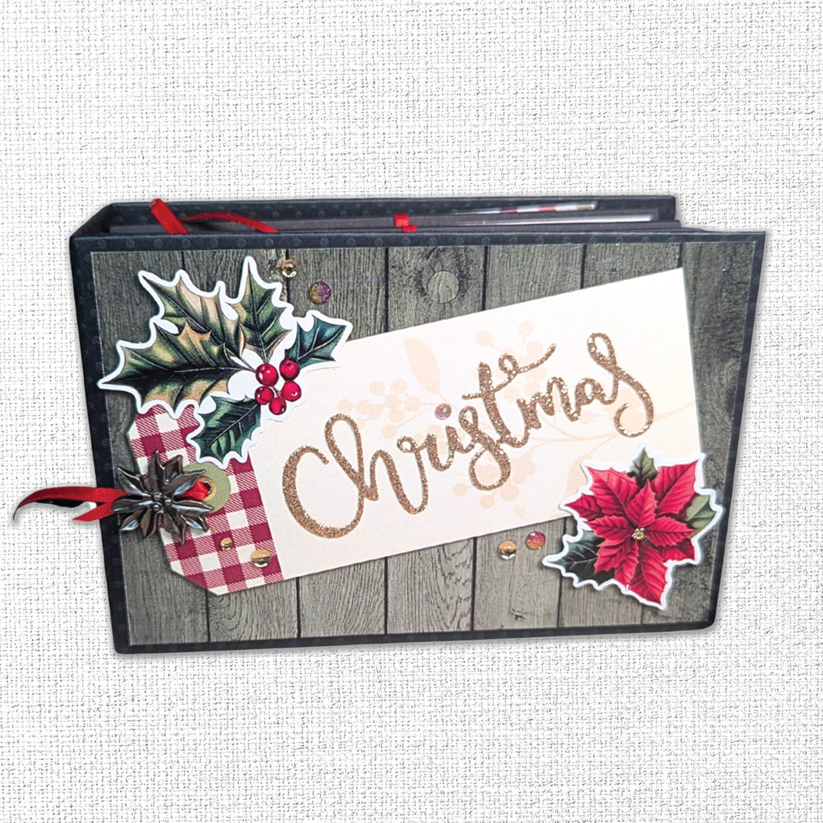 Christmas Holly Mini Folio Kit 35347-4