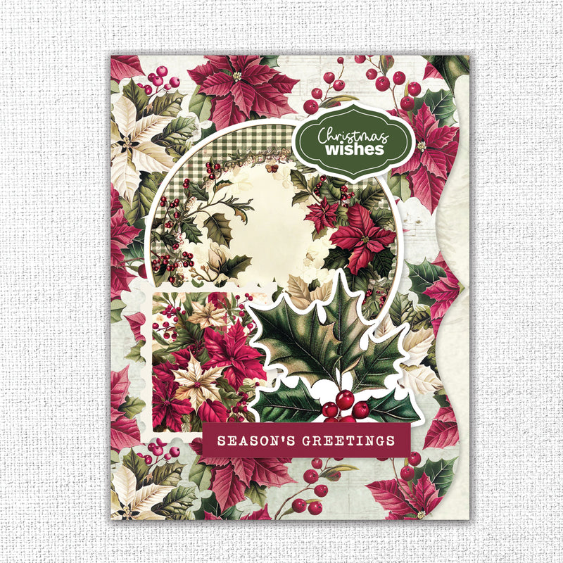 Christmas Holly Mini Folio Kit 35347-2