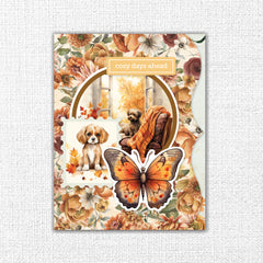 Autumn Florals Mini Folio Kit 35481-2