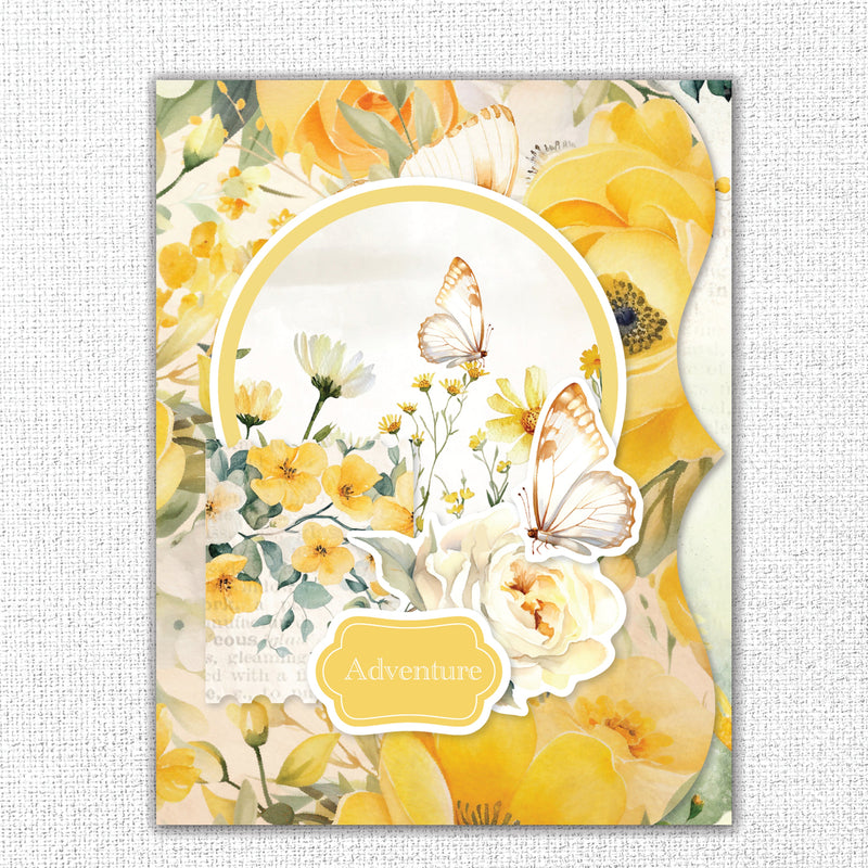 Kit Folio Mini Journal Indésirable 8,5" x 11" Abeilles et Papillons 35013-3