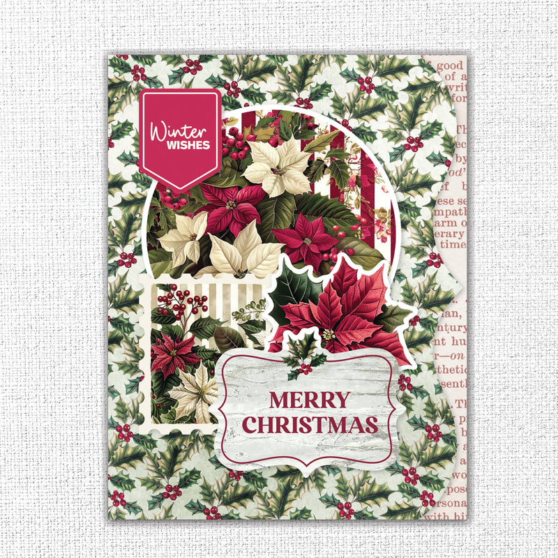 Christmas Holly Mini Folio Kit 35347-3