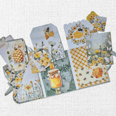 Kit Folio Mini Journal Indésirable 8,5" x 11" Abeilles et Papillons 35013-7