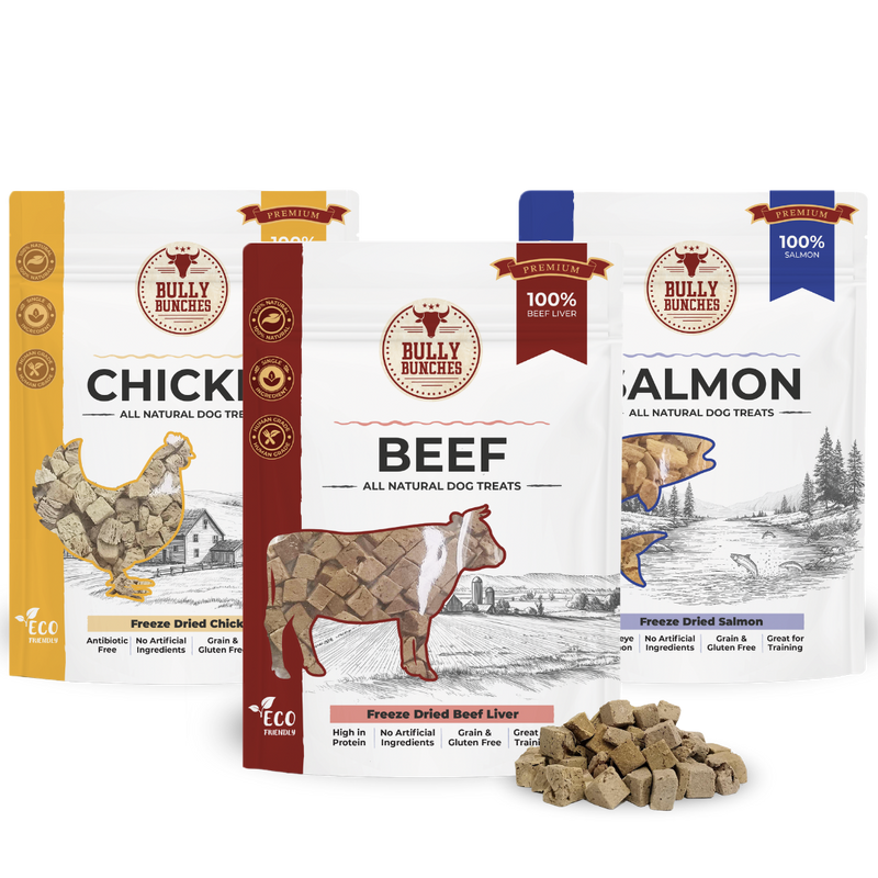 Freeze Dried Flavour Bundle 100g / 3.5oz x3-1