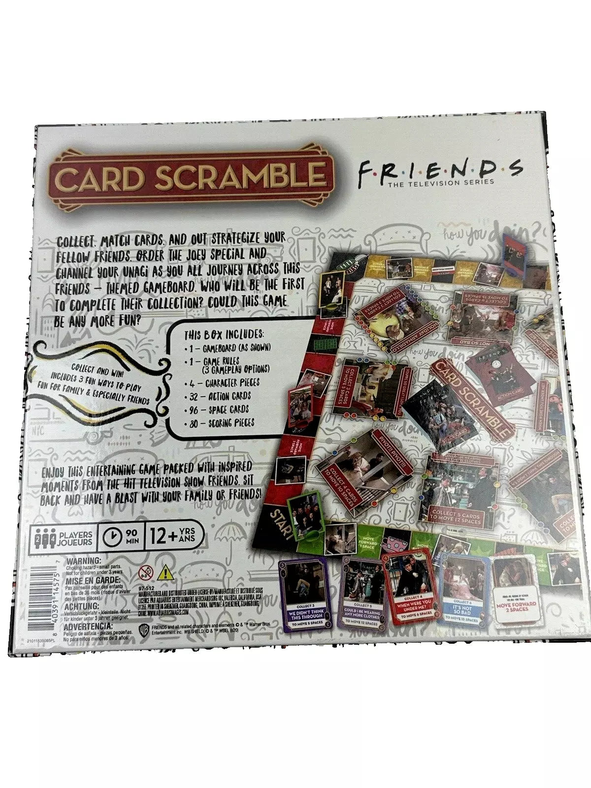 FRIENDS Card Scramble Board Game-2