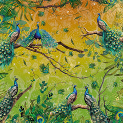 Graceful Plumes Paper Pad 6”x6”-22