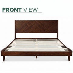 Estructura de cama de madera maciza Gazelle-18