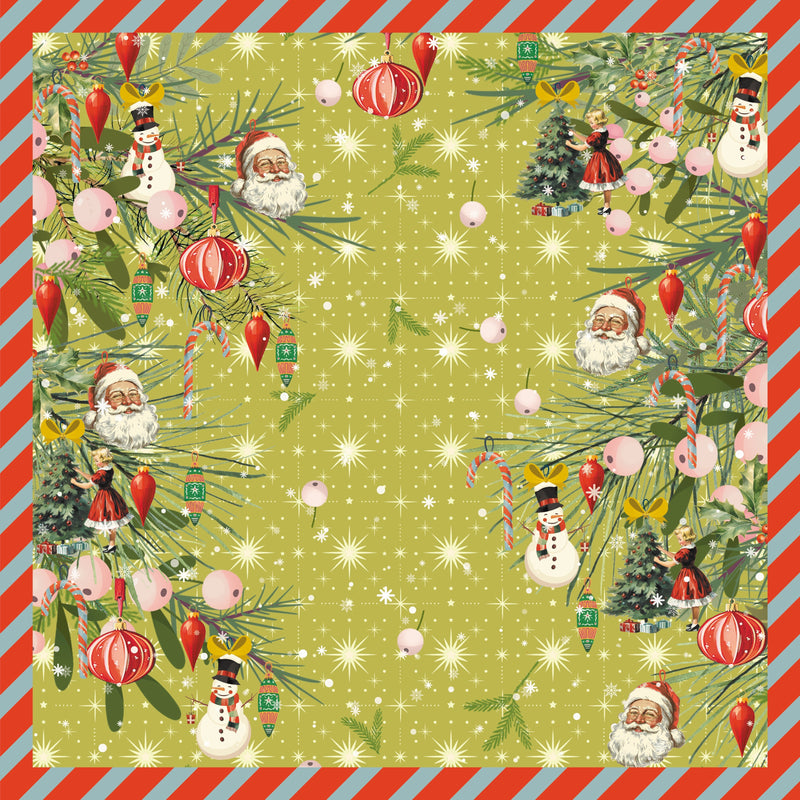Crafter's Companion Retro Christmas Collection 6" x 6' Pad-25