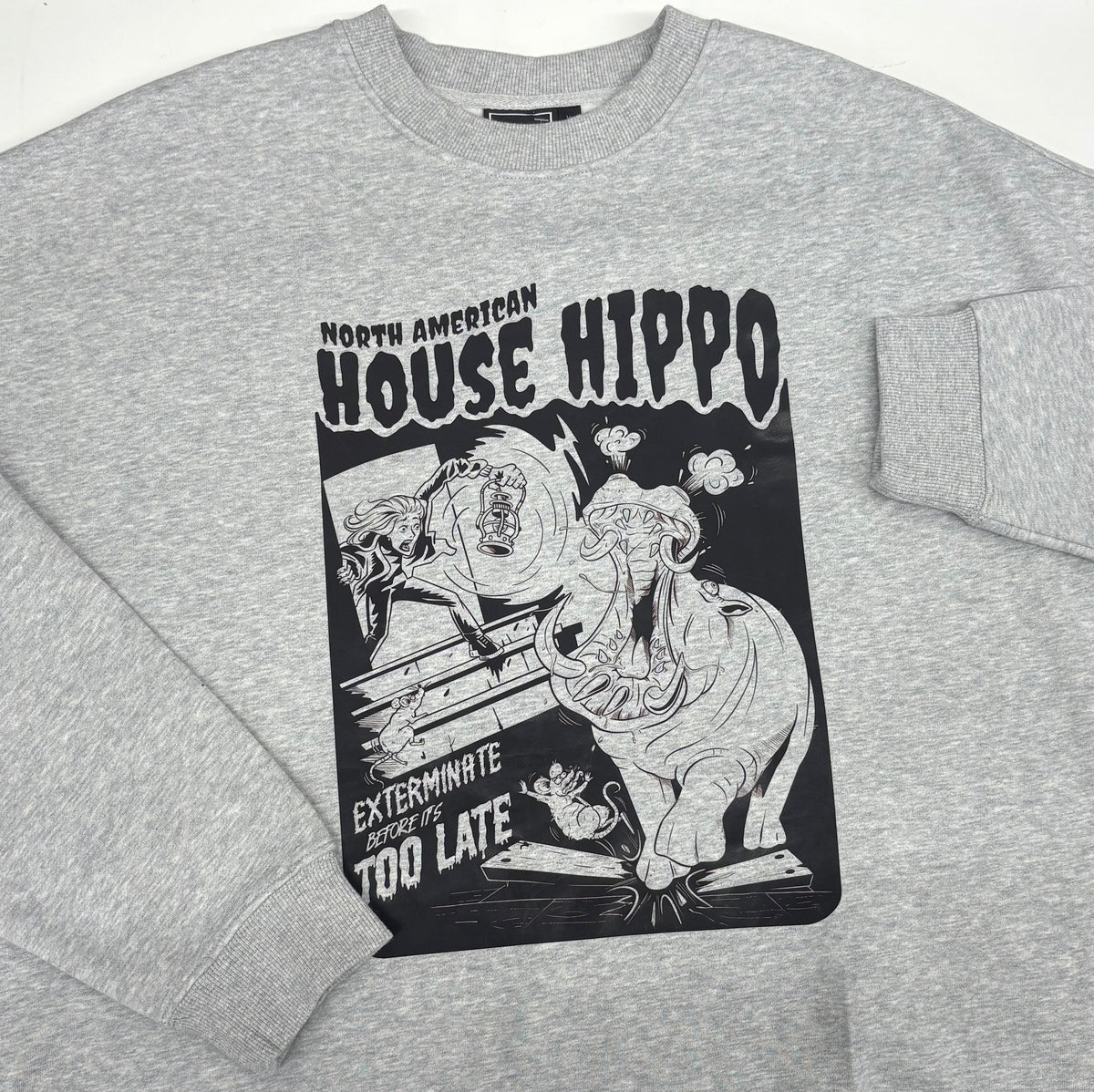 House Hippo Crewneck-1