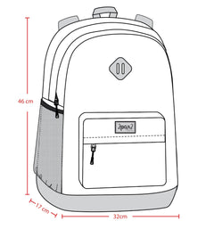 Kids Backpack | Black Dinos | Deux Par Deux-5
