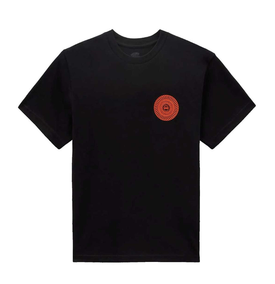 Vans x Spitfire 'Spitfire Wheels' Tee - Black (KIDS)-1
