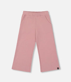 Waffle Flare Leg Pant | Pink | Deux Par Deux-4