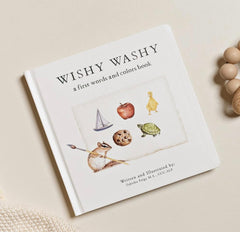 Wishy Washy: A Board Book of First Words and Colors for Growing Minds | Books-1