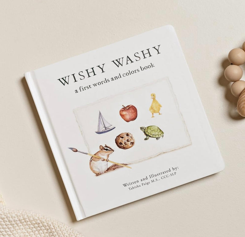 Wishy Washy: A Board Book of First Words and Colors for Growing Minds | Books-1